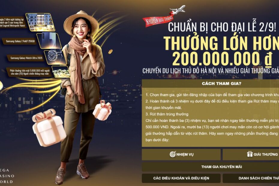 Khuyến Mãi Chào Mừng Lễ 2/9 – Ưu Đãi Hấp Dẫn Cho Người Chơi
