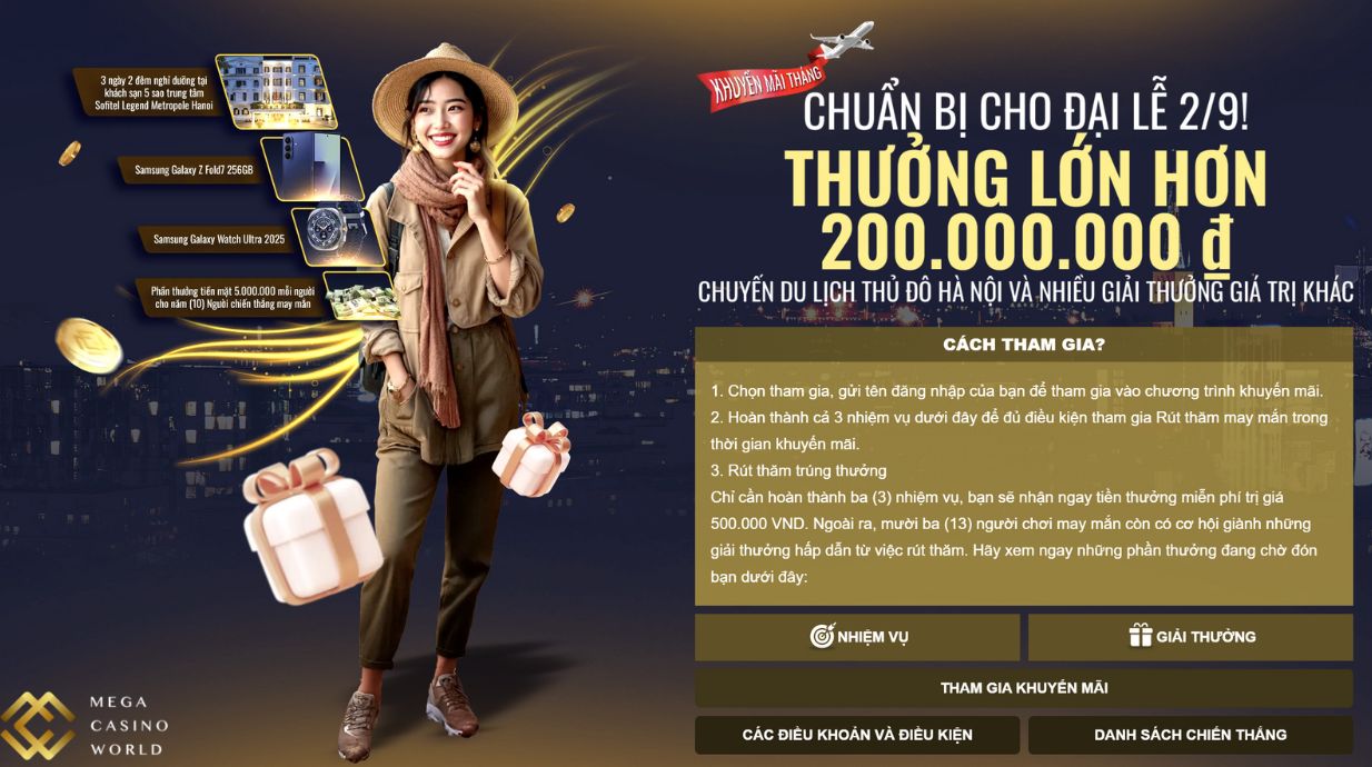 Khuyến Mãi Chào Mừng Lễ 2/9 – Ưu Đãi Hấp Dẫn Cho Người Chơi